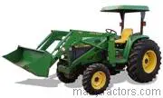 John Deere 4700 tractor trim level specs horsepower, sizes, gas mileage, interioir features, equipments and prices
