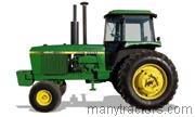 John Deere 4840 tractor trim level specs horsepower, sizes, gas mileage, interioir features, equipments and prices