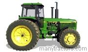 John Deere 4955 tractor trim level specs horsepower, sizes, gas mileage, interioir features, equipments and prices