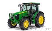 John Deere 5115M tractor trim level specs horsepower, sizes, gas mileage, interioir features, equipments and prices