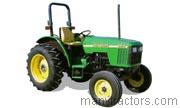 John Deere 5210 1998 comparison online with competitors