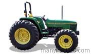 John Deere 5500 tractor trim level specs horsepower, sizes, gas mileage, interioir features, equipments and prices