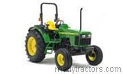 John Deere 5520 tractor trim level specs horsepower, sizes, gas mileage, interioir features, equipments and prices