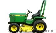 John Deere 655 1986 comparison online with competitors