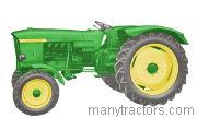 John Deere 710 1966 comparison online with competitors