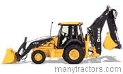 John Deere 710J backhoe-loader 2007 comparison online with competitors