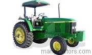 John Deere 7405 tractor trim level specs horsepower, sizes, gas mileage, interioir features, equipments and prices