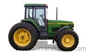 John Deere 7410 tractor trim level specs horsepower, sizes, gas mileage, interioir features, equipments and prices