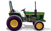 John Deere 750 tractor trim level specs horsepower, sizes, gas mileage, interioir features, equipments and prices