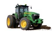 John Deere 7715 tractor trim level specs horsepower, sizes, gas mileage, interioir features, equipments and prices