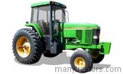 John Deere 7800 1992 comparison online with competitors