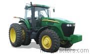 John Deere 7820 tractor trim level specs horsepower, sizes, gas mileage, interioir features, equipments and prices