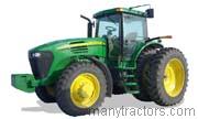 John Deere 7920 tractor trim level specs horsepower, sizes, gas mileage, interioir features, equipments and prices