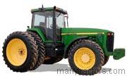 John Deere 8100 tractor trim level specs horsepower, sizes, gas mileage, interioir features, equipments and prices