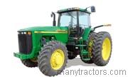 John Deere 8110 tractor trim level specs horsepower, sizes, gas mileage, interioir features, equipments and prices