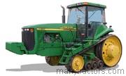 John Deere 8210T tractor trim level specs horsepower, sizes, gas mileage, interioir features, equipments and prices