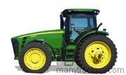 John Deere 8225R tractor trim level specs horsepower, sizes, gas mileage, interioir features, equipments and prices