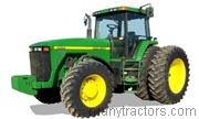 John Deere 8300 tractor trim level specs horsepower, sizes, gas mileage, interioir features, equipments and prices