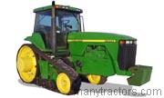 John Deere 8300T tractor trim level specs horsepower, sizes, gas mileage, interioir features, equipments and prices