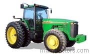 John Deere 8410 tractor trim level specs horsepower, sizes, gas mileage, interioir features, equipments and prices