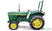 John Deere 850 1978 comparison online with competitors