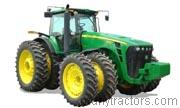 John Deere 8530 tractor trim level specs horsepower, sizes, gas mileage, interioir features, equipments and prices