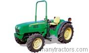 John Deere 85F 2008 comparison online with competitors