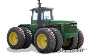 John Deere 8650 1982 comparison online with competitors