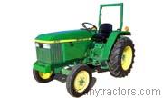 John Deere 870 1989 comparison online with competitors