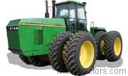 John Deere 8770 1993 comparison online with competitors