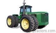 John Deere 8850 tractor trim level specs horsepower, sizes, gas mileage, interioir features, equipments and prices