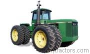 John Deere 8850 1982 comparison online with competitors