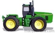 John Deere 8870 1993 comparison online with competitors