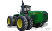 John Deere 8960 tractor trim level specs horsepower, sizes, gas mileage, interioir features, equipments and prices