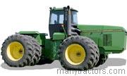 John Deere 8970 tractor trim level specs horsepower, sizes, gas mileage, interioir features, equipments and prices