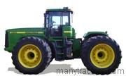 John Deere 9100 tractor trim level specs horsepower, sizes, gas mileage, interioir features, equipments and prices