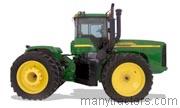 John Deere 9120 tractor trim level specs horsepower, sizes, gas mileage, interioir features, equipments and prices