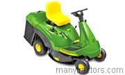 John Deere CR125 tractor trim level specs horsepower, sizes, gas mileage, interioir features, equipments and prices