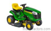 John Deere D105 2013 comparison online with competitors