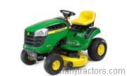 John Deere D110 2011 comparison online with competitors