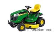 John Deere D150 tractor trim level specs horsepower, sizes, gas mileage, interioir features, equipments and prices