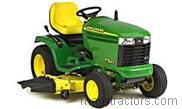 John Deere GT235 tractor trim level specs horsepower, sizes, gas mileage, interioir features, equipments and prices