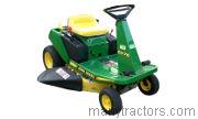 John Deere GX75 tractor trim level specs horsepower, sizes, gas mileage, interioir features, equipments and prices