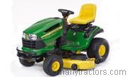 John Deere LA155 tractor trim level specs horsepower, sizes, gas mileage, interioir features, equipments and prices