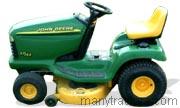 1998 John Deere LT155 competitors and comparison tool online specs and performance