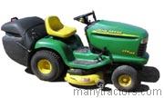 John Deere LTR166 1999 comparison online with competitors