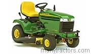 John Deere LX266 tractor trim level specs horsepower, sizes, gas mileage, interioir features, equipments and prices