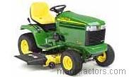 John Deere LX289 2004 comparison online with competitors