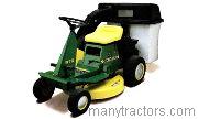 John Deere R70 tractor trim level specs horsepower, sizes, gas mileage, interioir features, equipments and prices