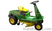 John Deere RX75 1987 comparison online with competitors